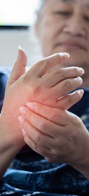 Numbness or tingling