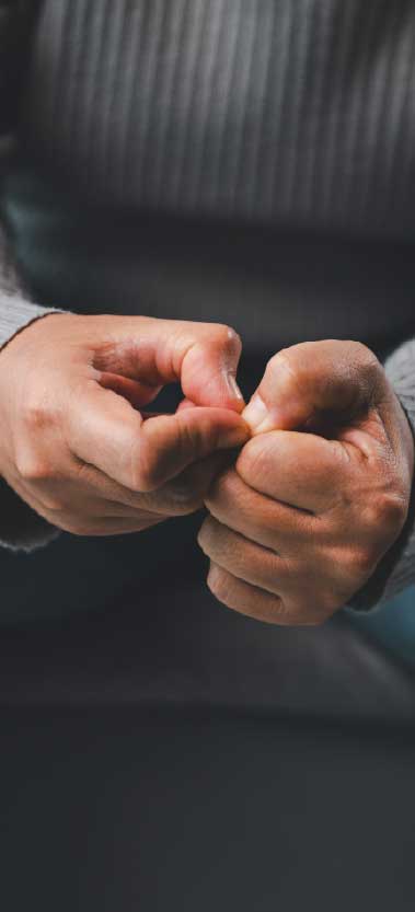 Reduced grip strength